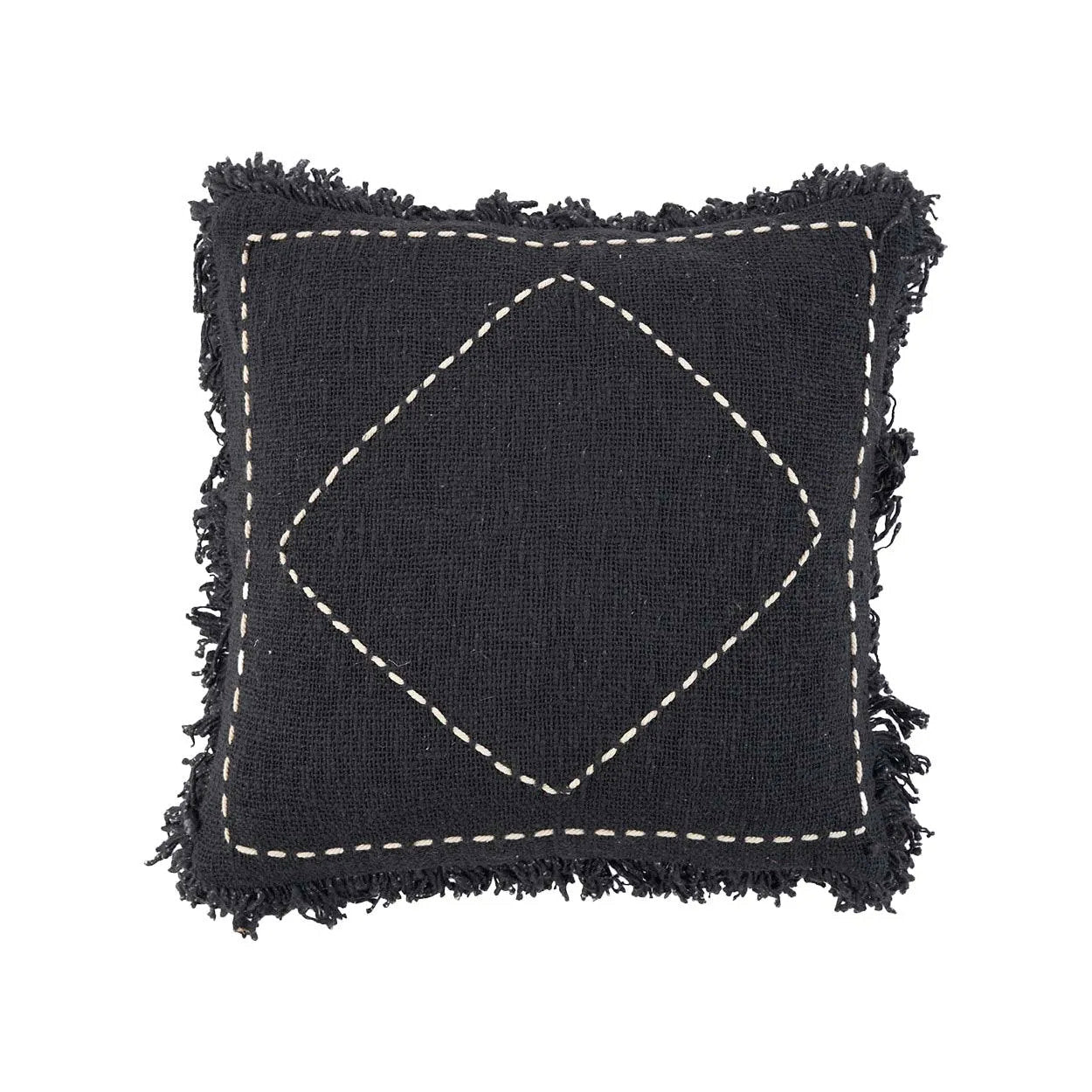 Housse de coussin Kasbah - Noir et blanc