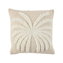 Capa de almofada Isla Palm - Branco Natural