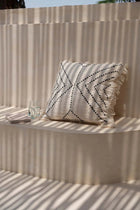 Housse de coussin Tribal - Noir naturel