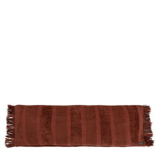 The Oh My Gee Cushion Cover - Burgundy Velvet - 35x100 in velvet — handmade luxury cushion cover curated by Laiyahome — view 2