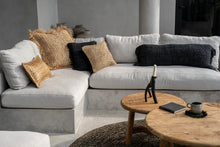 Capa de almofada Oh My Gee - Preto e Azul Marinho - 40x40