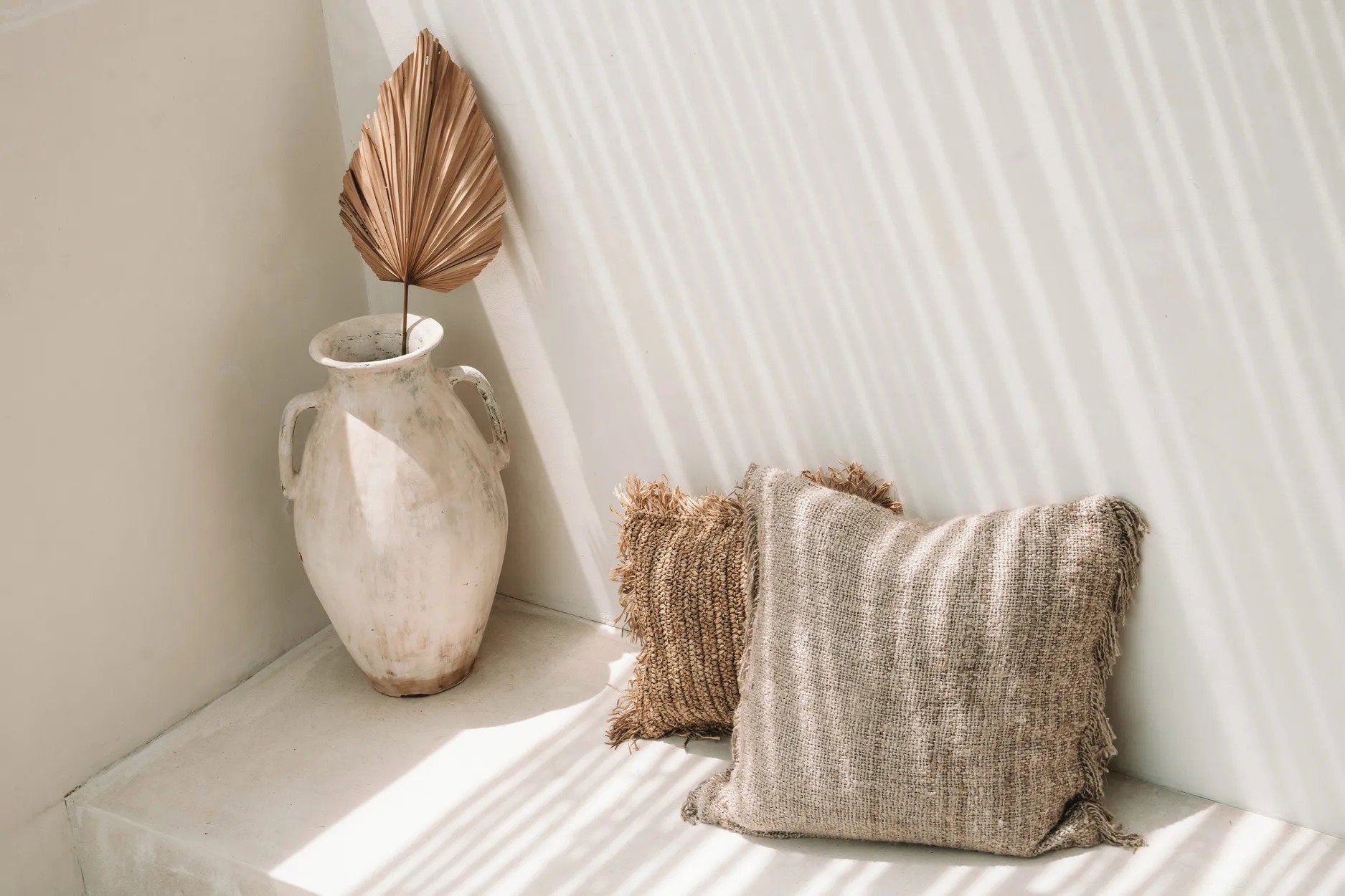 Housse de coussin Oh My Gee - Beige - 60x60