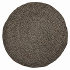 Tapis en jonc de mer - Noir naturel - 200