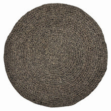 Tapis en jonc de mer - Noir naturel - 200