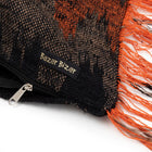 Housse de coussin Oh My Gee - Noir et orange - 30 x 50