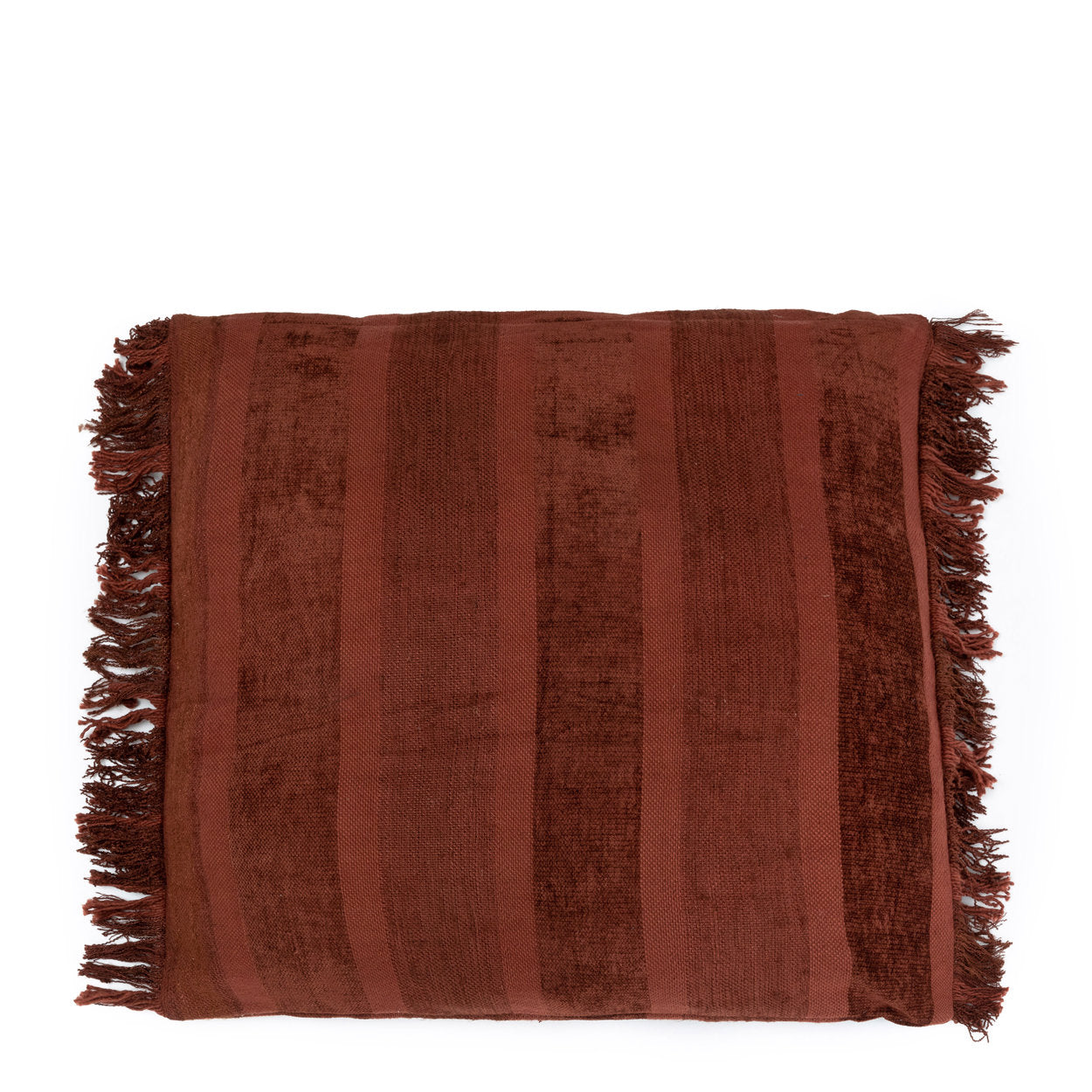 Housse de coussin Oh My Gee - Velours bordeaux - 60x60