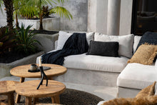 Housse de coussin Oh My Gee - Noir et marine - 30 x 50