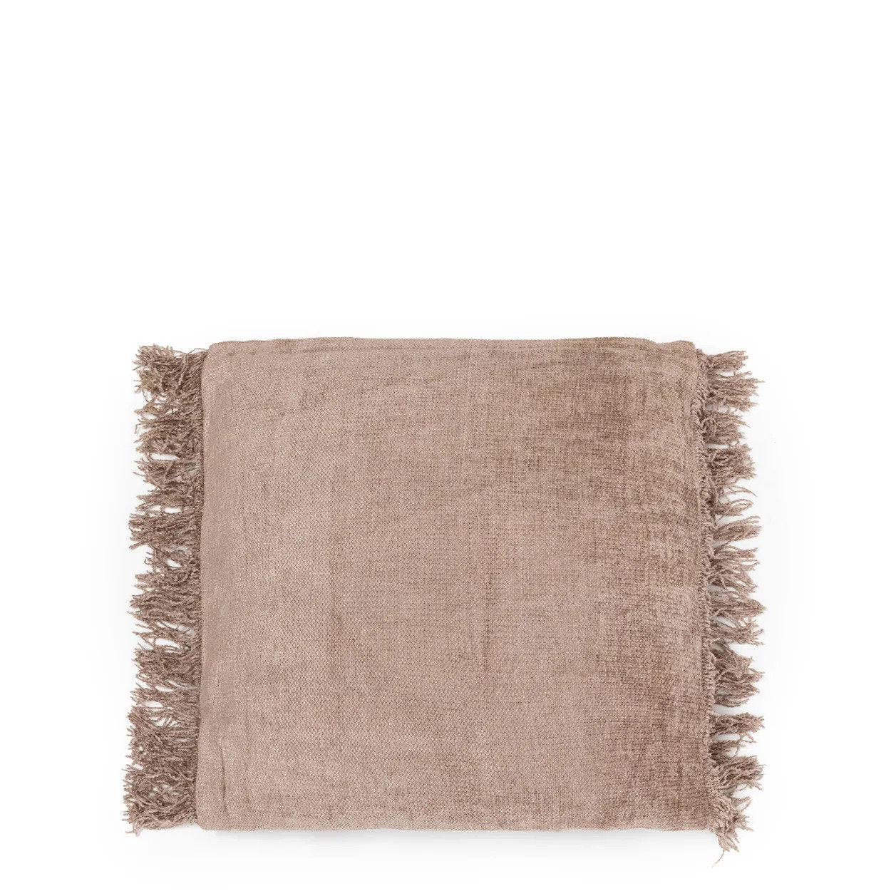 Housse de coussin Oh My Gee - Velours béton - 40x40