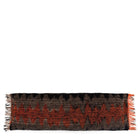 Housse de coussin Oh My Gee - Noir et orange - 35 x 100