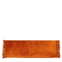 Housse de coussin Oh My Gee - Velours rouille - 35 x 100