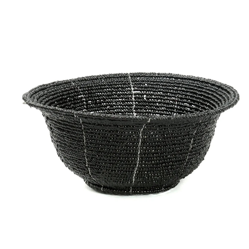 Bol perlé bas - Noir - S