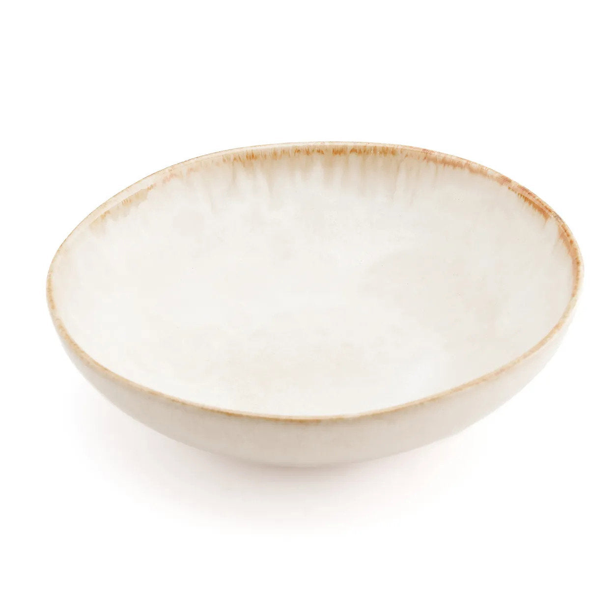 The Cascais Pasta Plate – stoneware dinner plate in white – product view 2