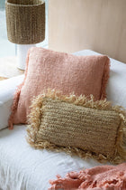 Housse de coussin Oh My Gee - Rose saumon - 60x60