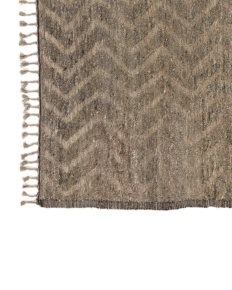 The Handwoven Afghan Rug #0651 in wool — handmade luxury area rug curated by Laiyahome — view 2