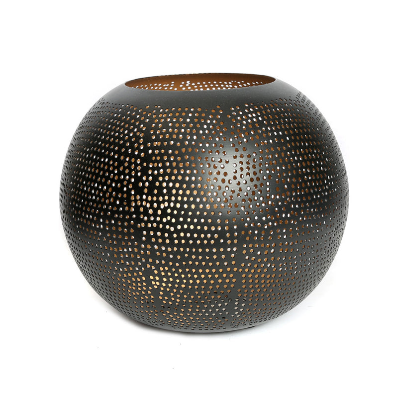 The Pierced Ball - Black Gold - L