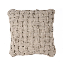 Capa de almofada Crosier em linho - Natural