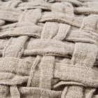 Capa de almofada Crosier em linho - Natural