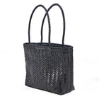 The Shortlist Shopper - Black – leather shopping bag in black – product view 1