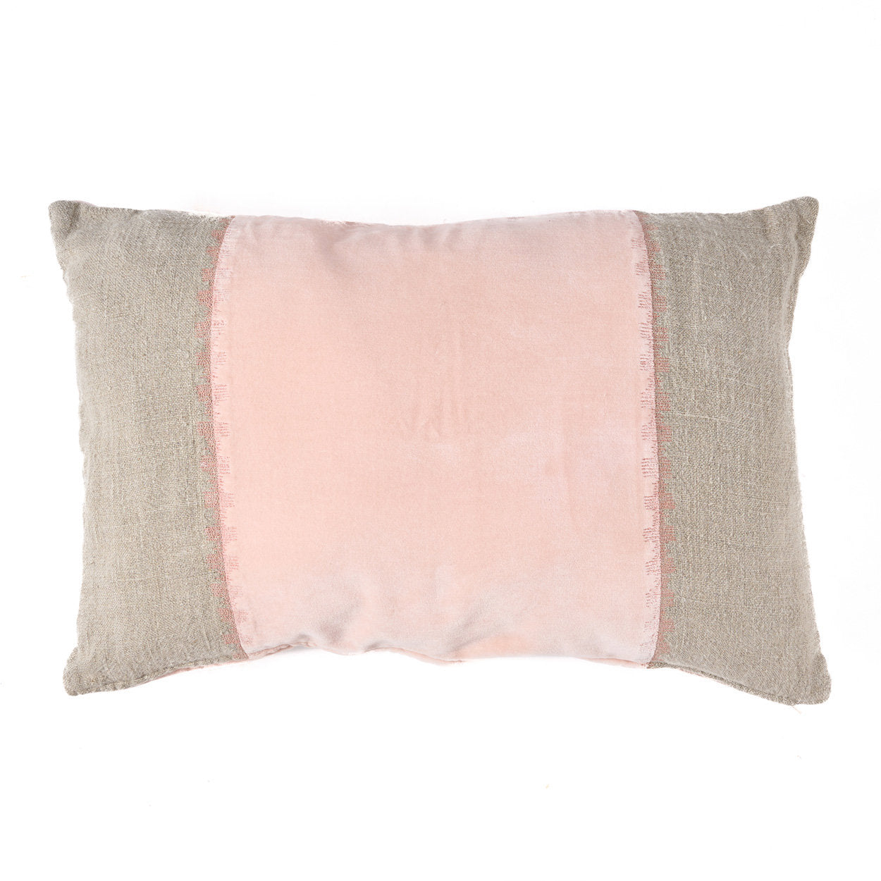The Velvet Divorce Cushion Cover - Natural Pink - 30x50