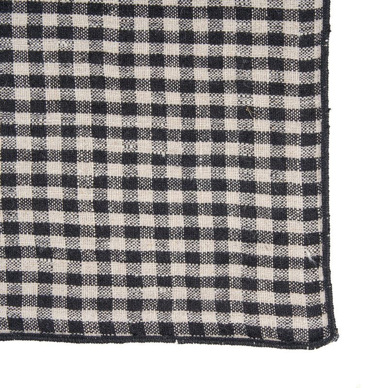 Guardanapo de piquenique - Preto Natural - 45x45
