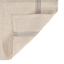 The Lint Biscuit Napkin - Natural Black - 45x45