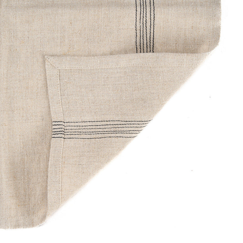 Guardanapo Lint Biscuit - Preto Natural - 45x45