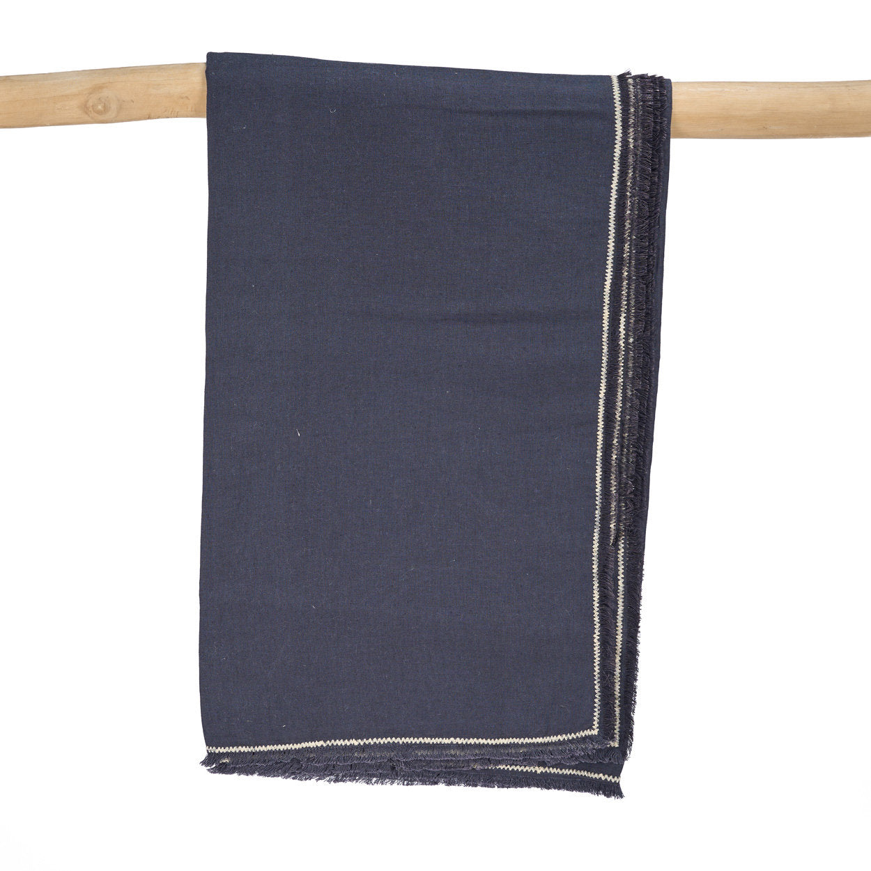 The Tuscany Tablecloth - Black Natural - 150x250