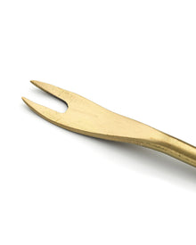 Garfo azeitona - Dourado - G