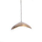 The Fortune Cookie Pendant - Brass - L in iron — handmade luxury pendant lamp curated by Laiyahome — view 2
