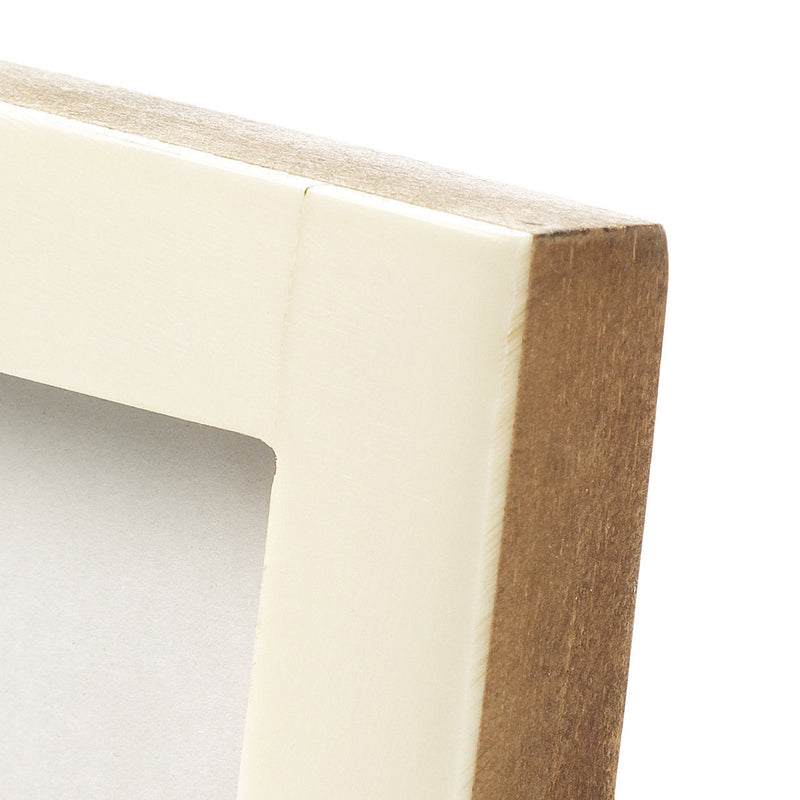 The Bone Petite Frame - White - 5x7 in polyresin — handmade luxury picture frame curated by Laiyahome — view 2