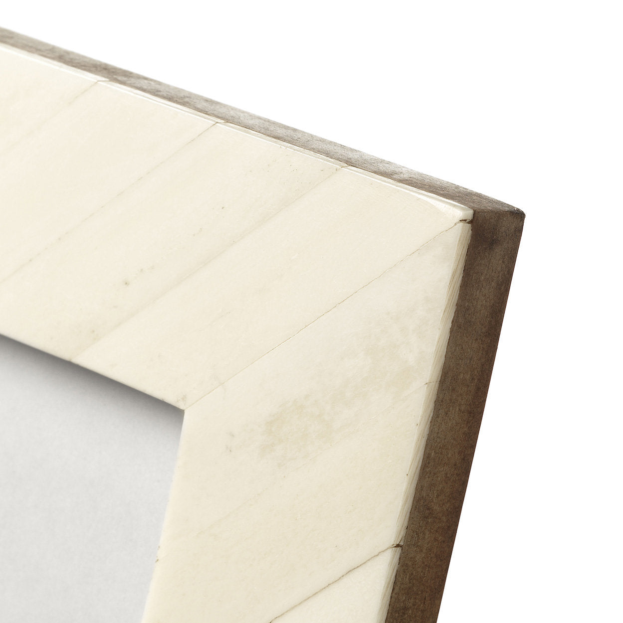 The Nomad Ivory Frame - Cream White - 10x10 in polyresin — handmade luxury picture frame curated by Laiyahome — view 2