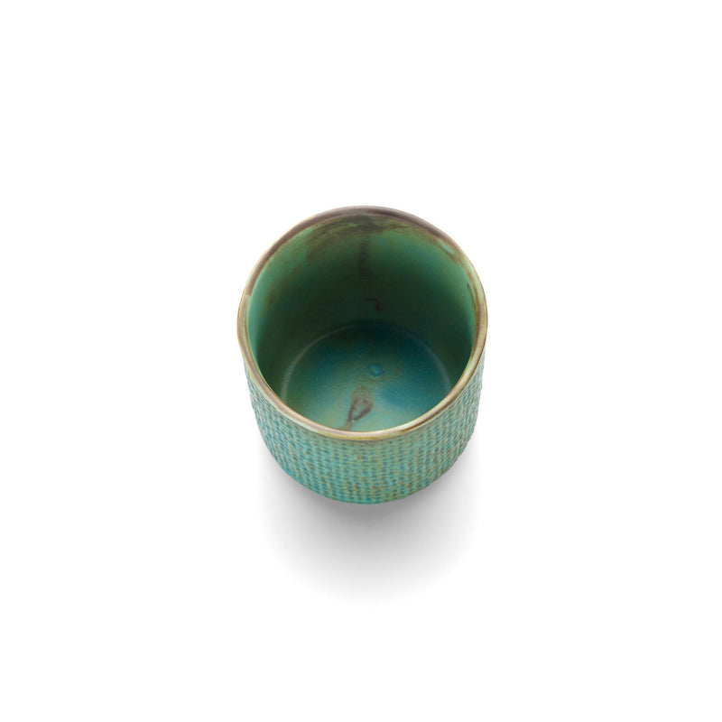 The Lagoon Cup in ceramic — handmade luxury cup curated by Laiyahome — view 2