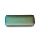 The Lagoon Rectangular Plate - L in ceramic — handmade luxury dinner plate curated by Laiyahome — view 2