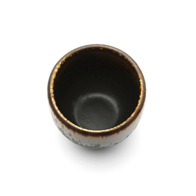 The Merapi Cup - Brown - M in ceramic — handmade luxury cup curated by Laiyahome — view 2