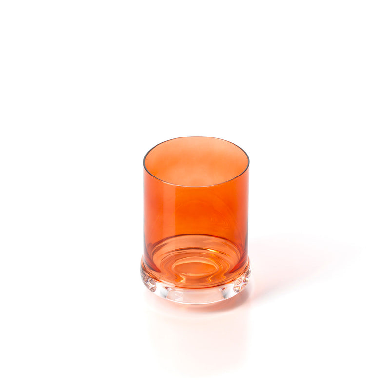 The DOF Tumbler - Orange in glass — handmade luxury tumbler curated by Laiyahome — view 2