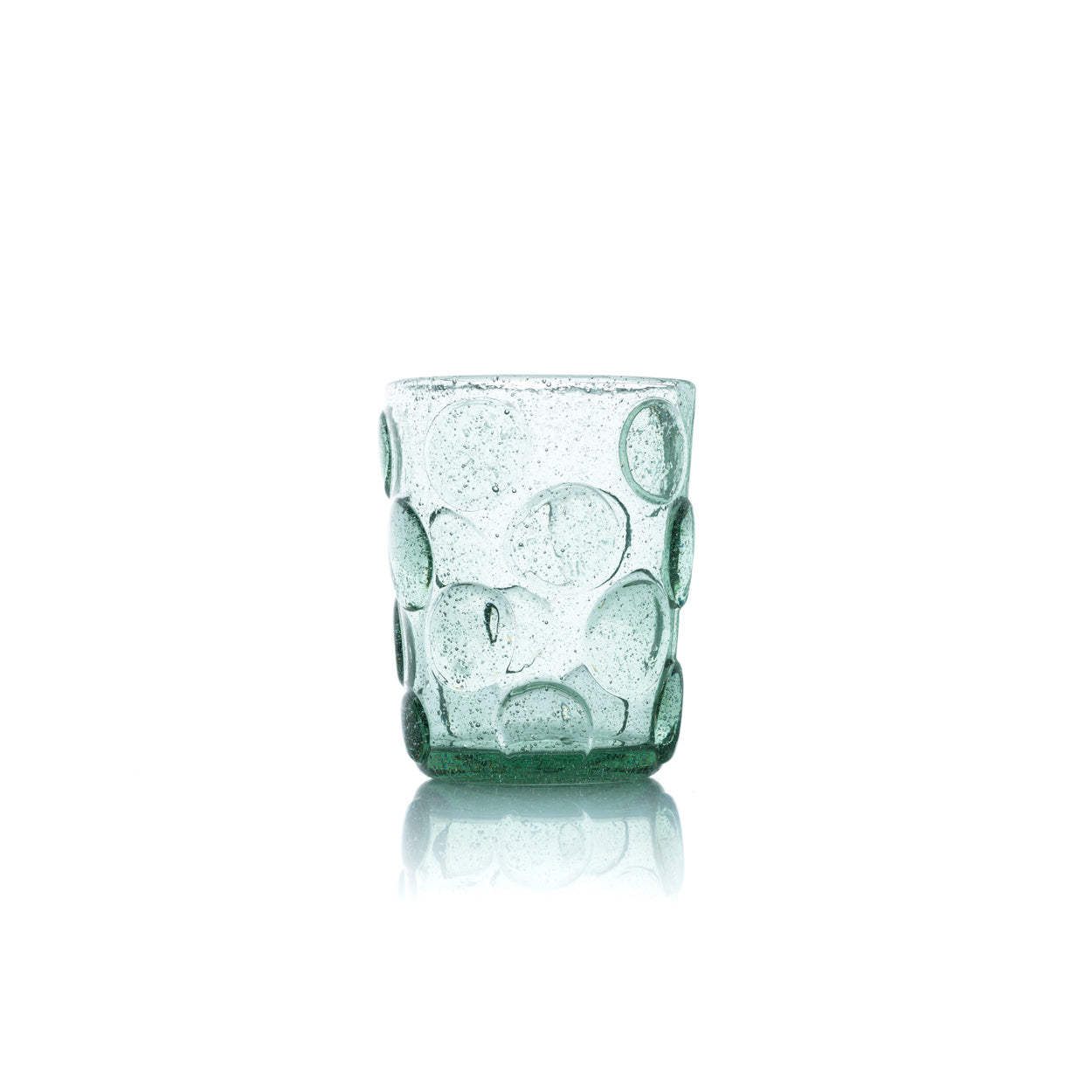 Verre à eau Frosted Dot - Aqua