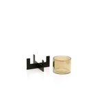 The Hurricane X - Black - Low in brass — handmade luxury bowl curated by Laiyahome — view 2