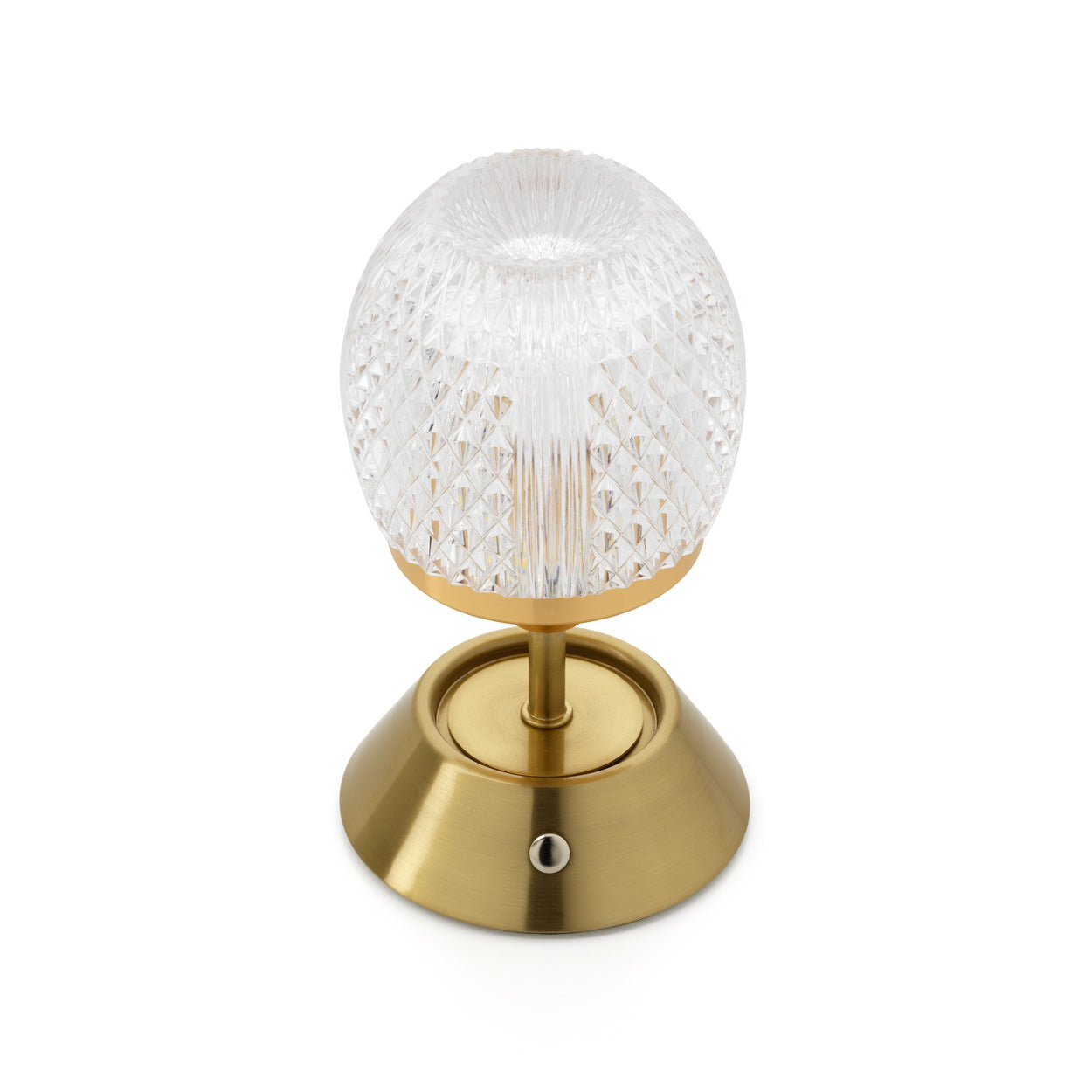 The Glow Sinatra Led Table Lamp in iron — handmade luxury table lamp curated by Laiyahome — view 2