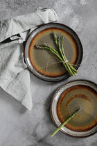 The Comporta Dinner Plate - L – stoneware dinner plate in multicolour – product view 2