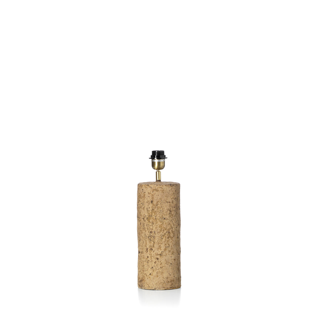 The Totem Table Lamp - Mud - S in paper — handmade luxury table lamp curated by Laiyahome — view 2