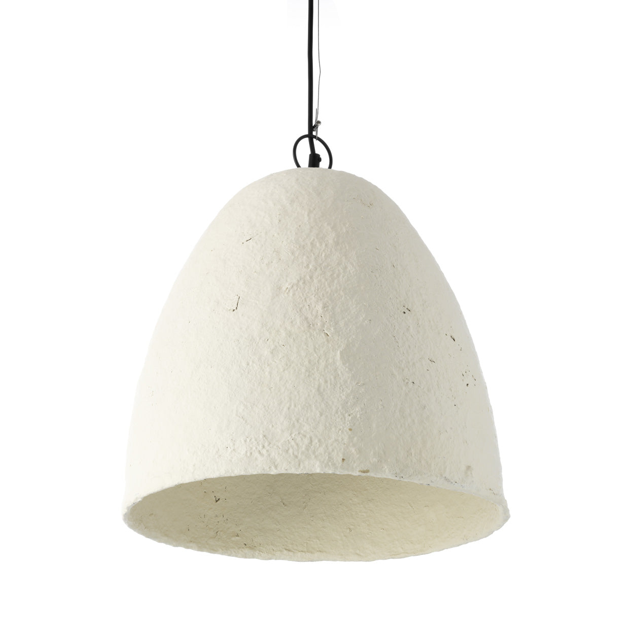 The Savana Pendant - White - L in paper — handmade luxury pendant lamp curated by Laiyahome — view 2