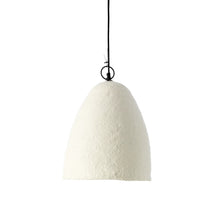 The Savana Pendant - White - S in paper — handmade luxury pendant lamp curated by Laiyahome