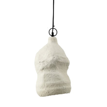 The Moloko Pendant - White  - S in paper — handmade luxury pendant lamp curated by Laiyahome