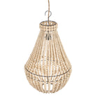Lustre em forma de lágrima - Natural - M