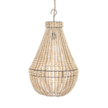 Lustre em forma de lágrima - Natural - M
