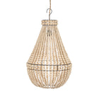 The Moonlit Whispers Chandelier - Natural - M – iron ceiling light in natural – product view 1