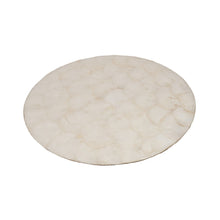 The Mother of Pearl Placemat - White – shell placemat in white – product view 1
