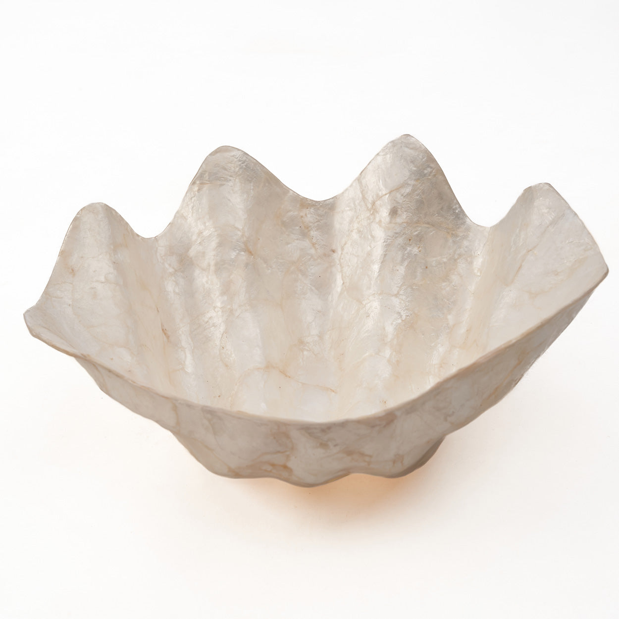 The Mother of Pearl Soap Dish - White - M