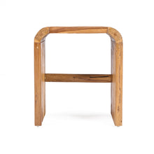 The Arc Side Table - Natural in wood — handmade luxury side table curated by Laiyahome — view 2