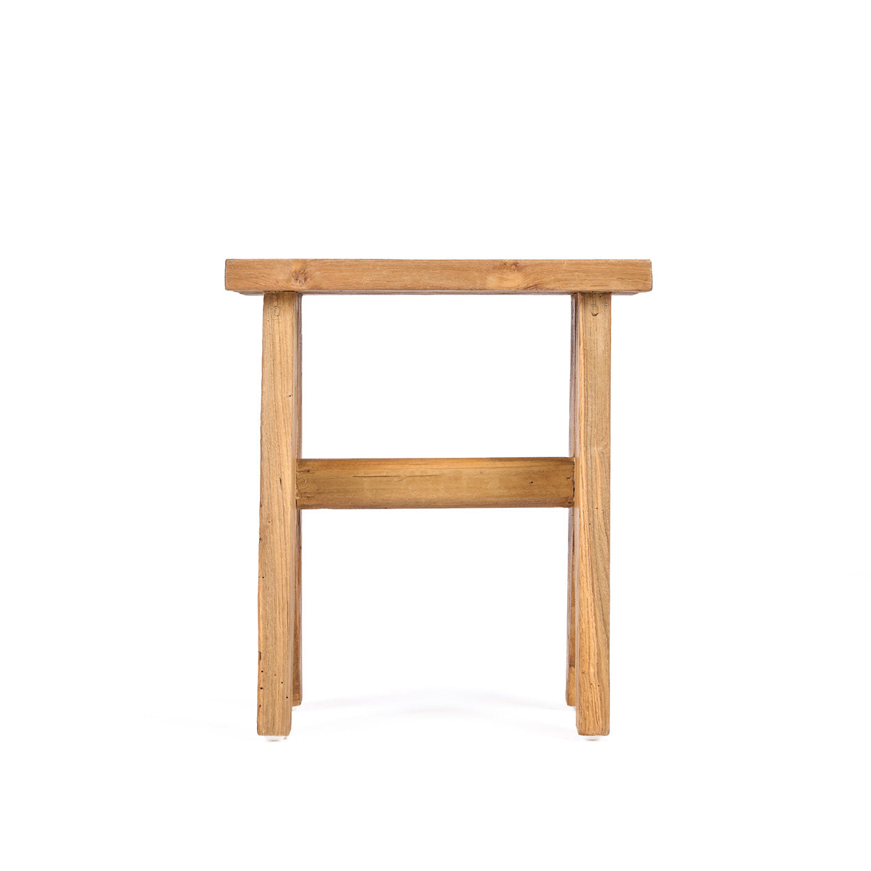 The Siku Stool - Natural in wood — handmade luxury stool curated by Laiyahome — view 2